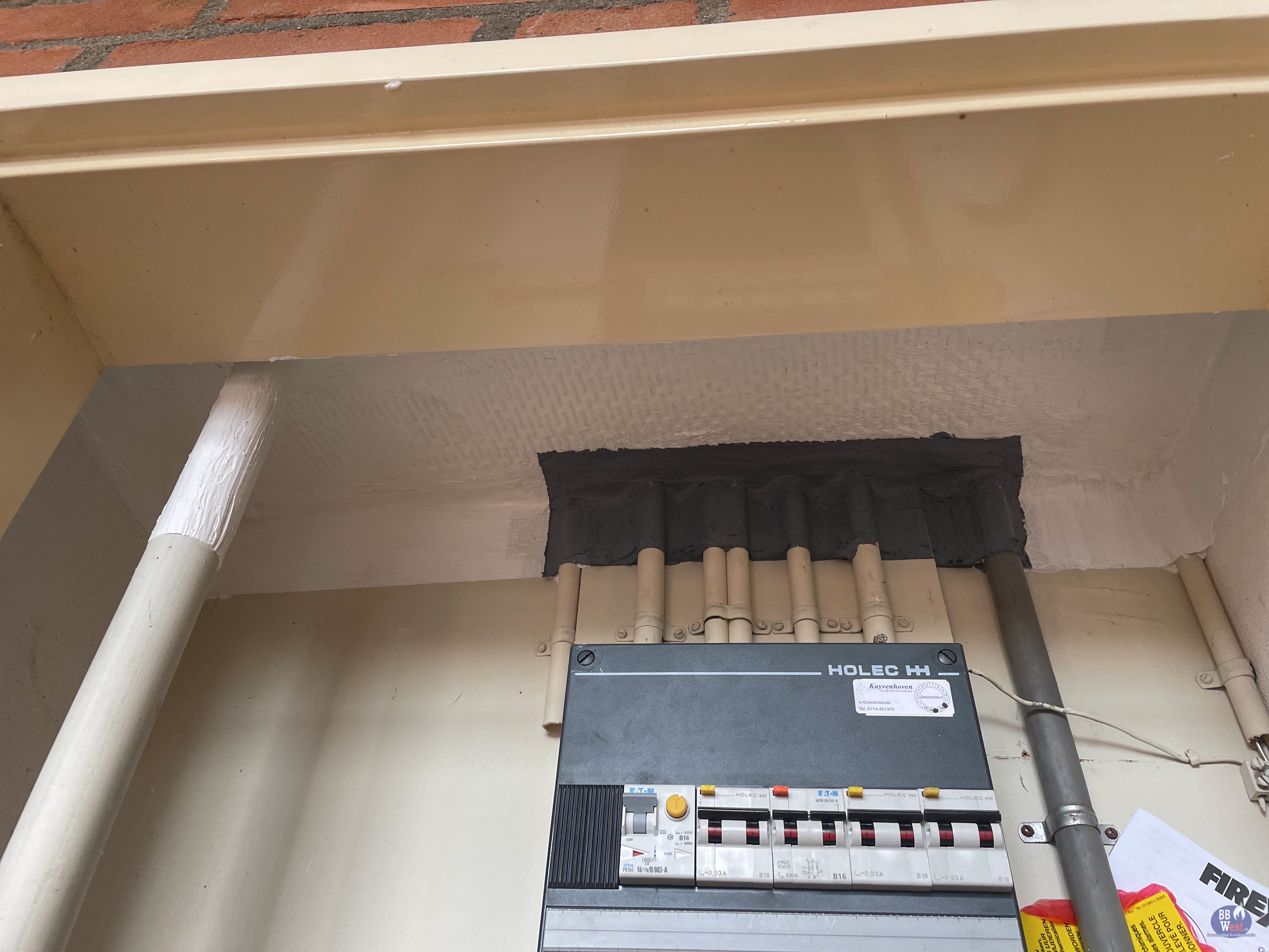 Brandwerende afdichting